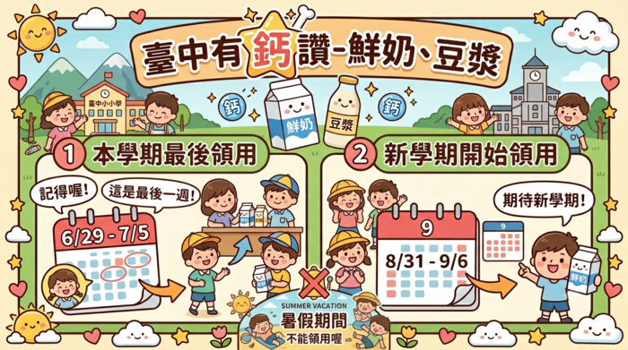 台中有鈣讚-期末領取期限